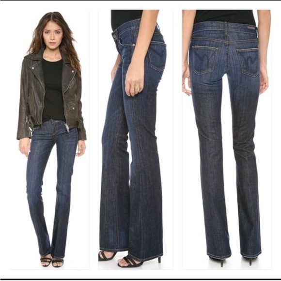 Citizens of Humanity Kelly 001 Low Rise Bootcut Jeans Y2K Medium Wash Denim 27 - Picture 11 of 11